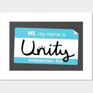 Hello, My Name is Unity Posters and Art